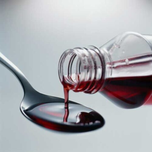Wild Cherry Bark in Natural Cough Syrup